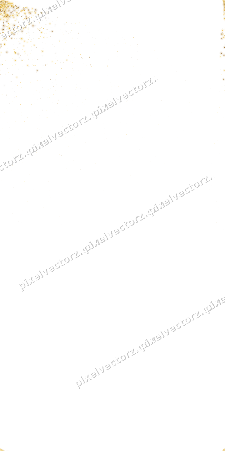 Nahtloser Glitzerfächer auf transparentem Grund