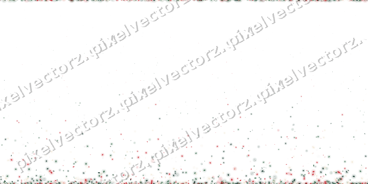 Nahtloser Glitzeraufstieg aus Konfetti auf transparentem Grund