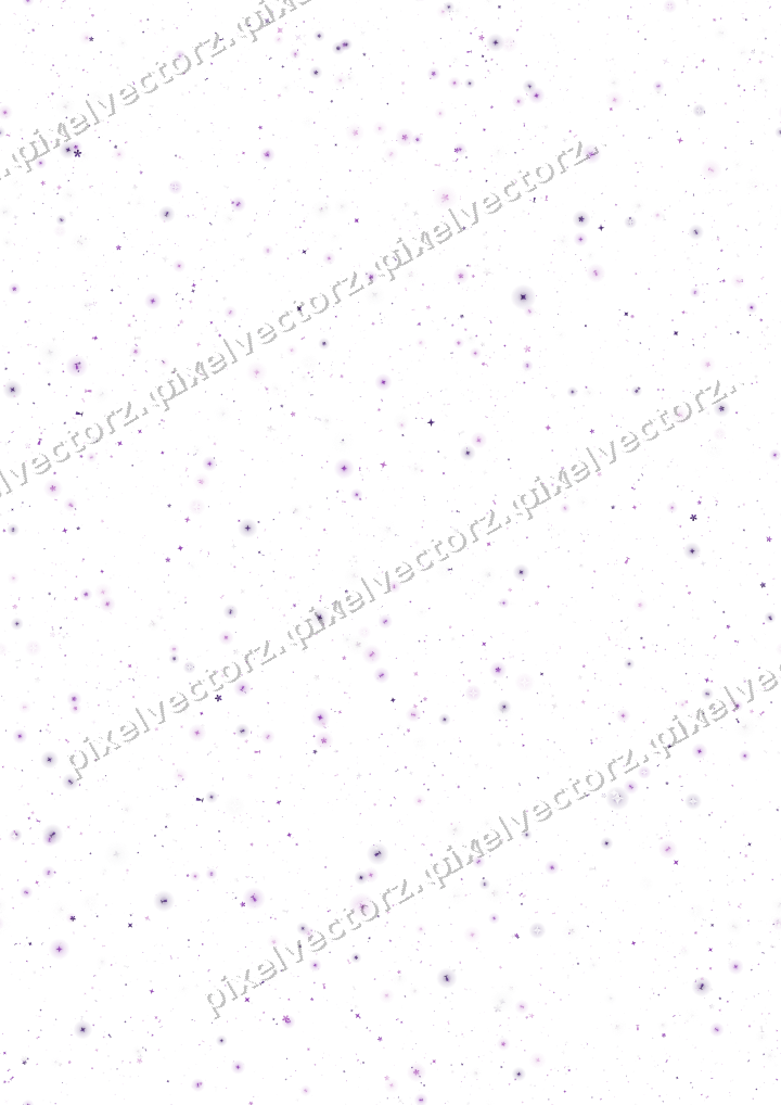 Nahtlose Glitzerstreuung in Violett auf transparentem Grund