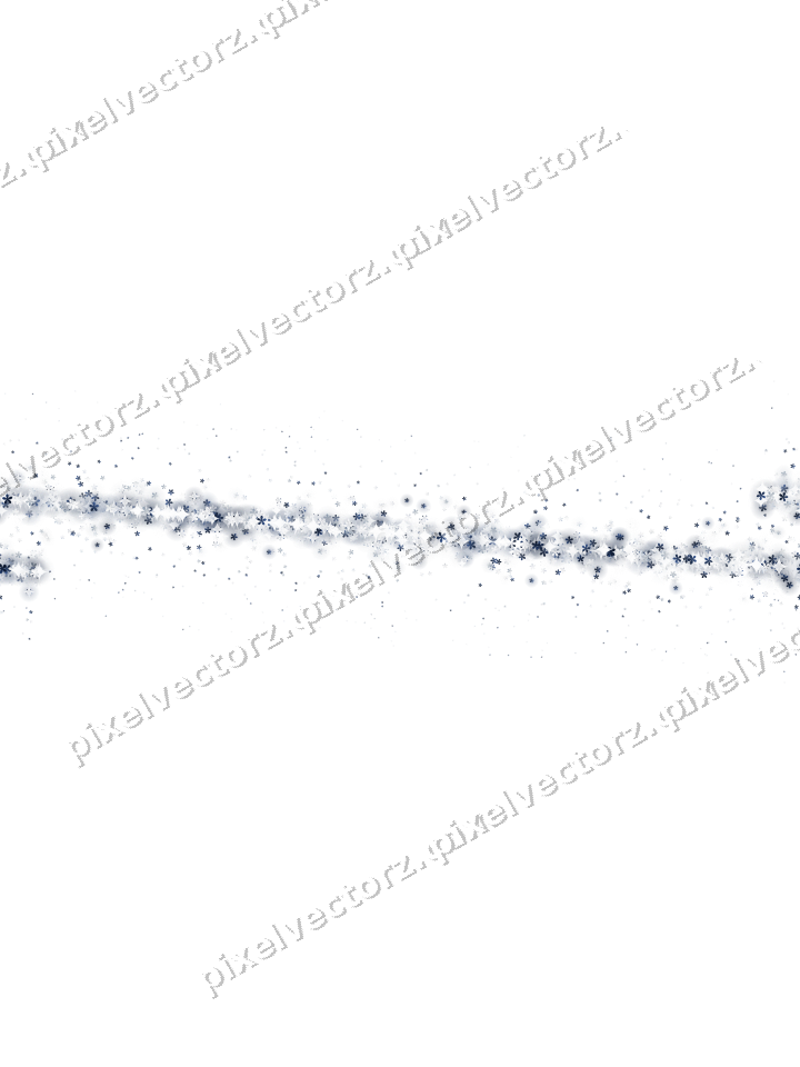 Nahtloses Glitzerband aus Blüten in Dunkelblau auf transparentem Grund