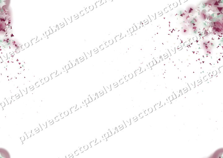 Nahtloser Glitzerfächer in Dunkelrosa und Grün auf transparentem Grund