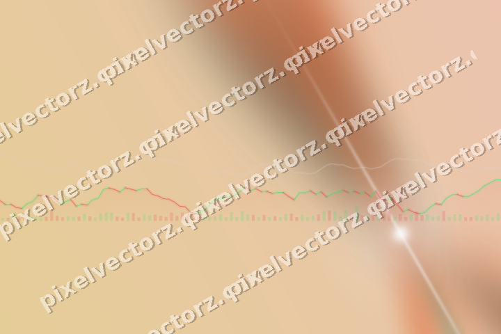 Zarter Pastell Diagramm Hintergrund in Orange und Petrol