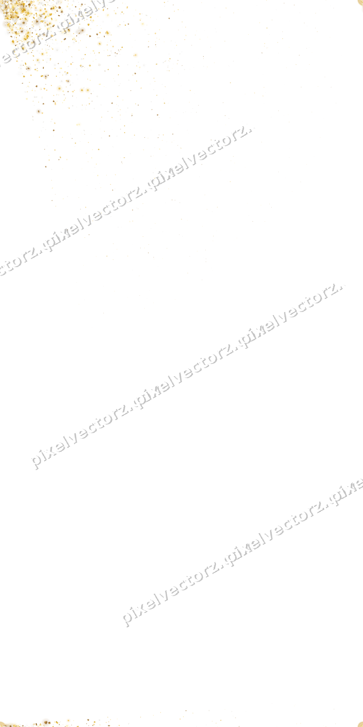 Nahtloser Glitzerfächer aus Herzen und Blüten auf transparentem Grund