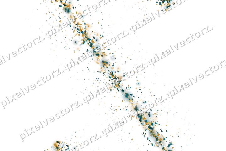 Nahtloses Glitzerband aus Sternen und Rauten auf transparentem Grund