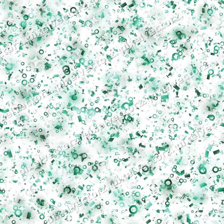 Nahtlose Glitzerstreuung auf transparentem Grund