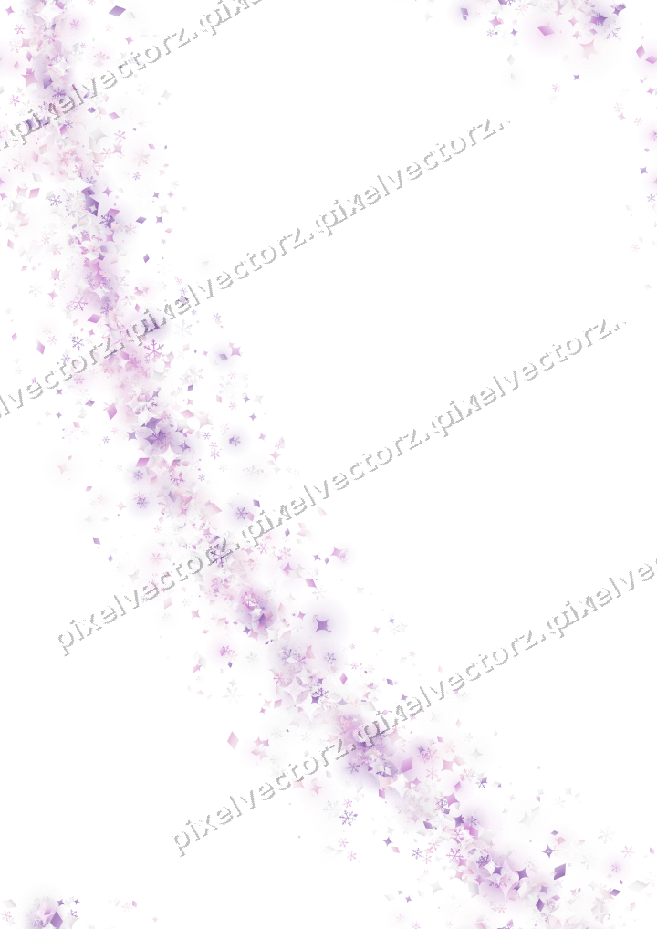 Nahtloser Glitzerbogen in Magenta und Violett auf transparentem Grund