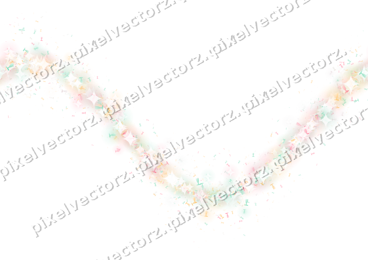 Nahtlose Glitzerwelle aus Sektgläsern auf transparentem Grund