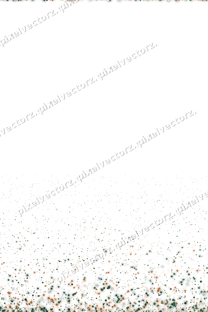 Nahtloser Glitzeraufstieg aus Punkten auf transparentem Grund