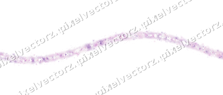 Nahtlose Glitzerwelle in Magenta und Violett auf transparentem Grund