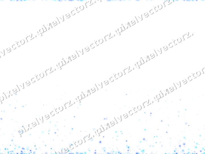 Nahtloser Glitzeraufstieg in Türkis und Blau auf transparentem Grund