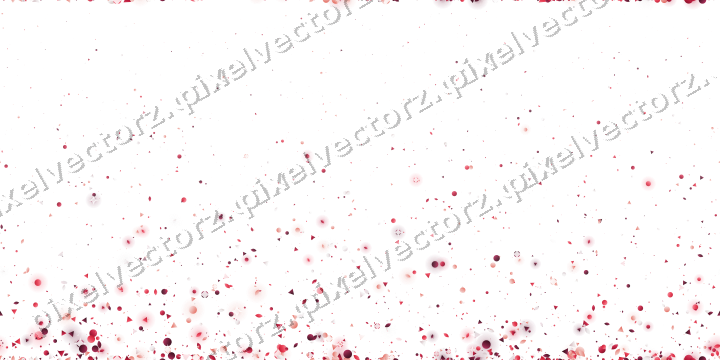 Nahtloser Glitzeraufstieg in Rosa und Rot auf transparentem Grund