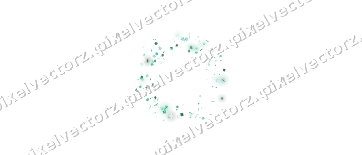Nahtloser Glitzerkranz auf transparentem Grund