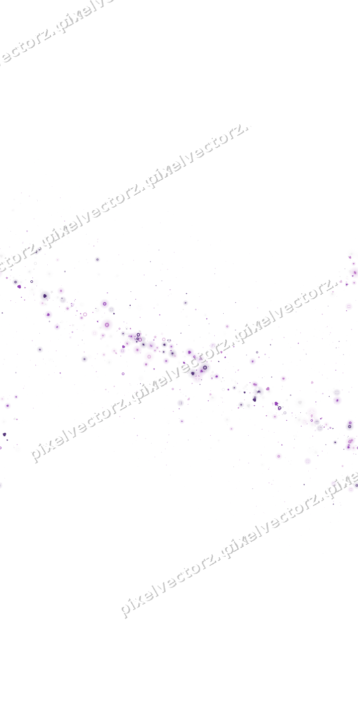 Nahtloses Glitzerband aus Sternen und Herzen auf transparentem Grund