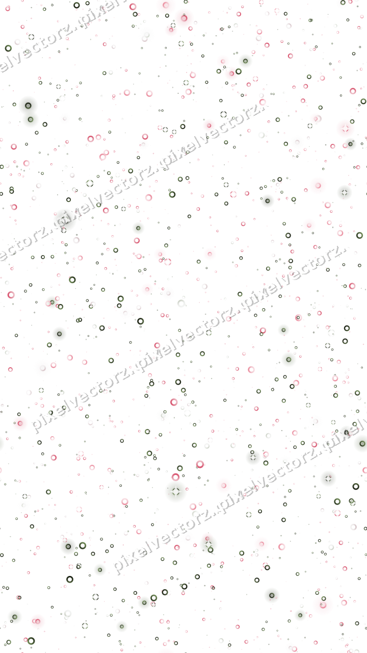 Nahtlose Glitzerstreuung aus Ringen in Rosa auf transparentem Grund