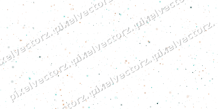 Nahtlose Glitzerstreuung in Orange und Petrol auf transparentem Grund