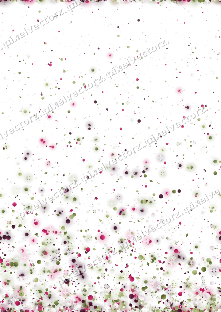 Nahtloser Glitzeraufstieg in Limette und Rosa auf transparentem Grund