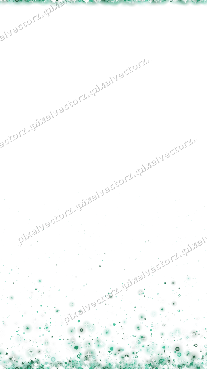 Nahtloser Glitzeraufstieg auf transparentem Grund