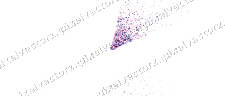 Nahtloser Glitzerfächer aus Blüten und Ringen auf transparentem Grund