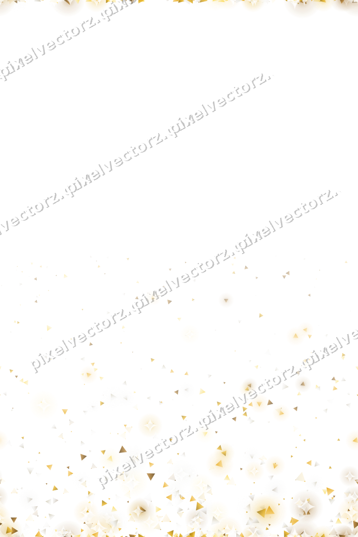 Nahtloser Glitzeraufstieg aus Dreiecken auf transparentem Grund