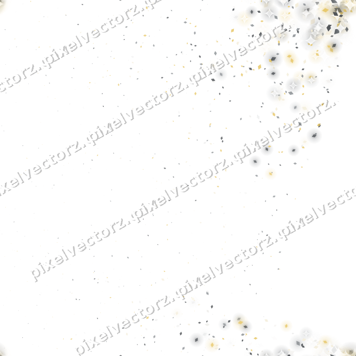 Nahtloser Glitzerfächer aus Rauten auf transparentem Grund