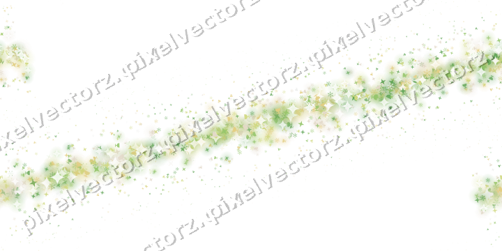 Nahtloses Glitzerband in Limette und Gelb auf transparentem Grund