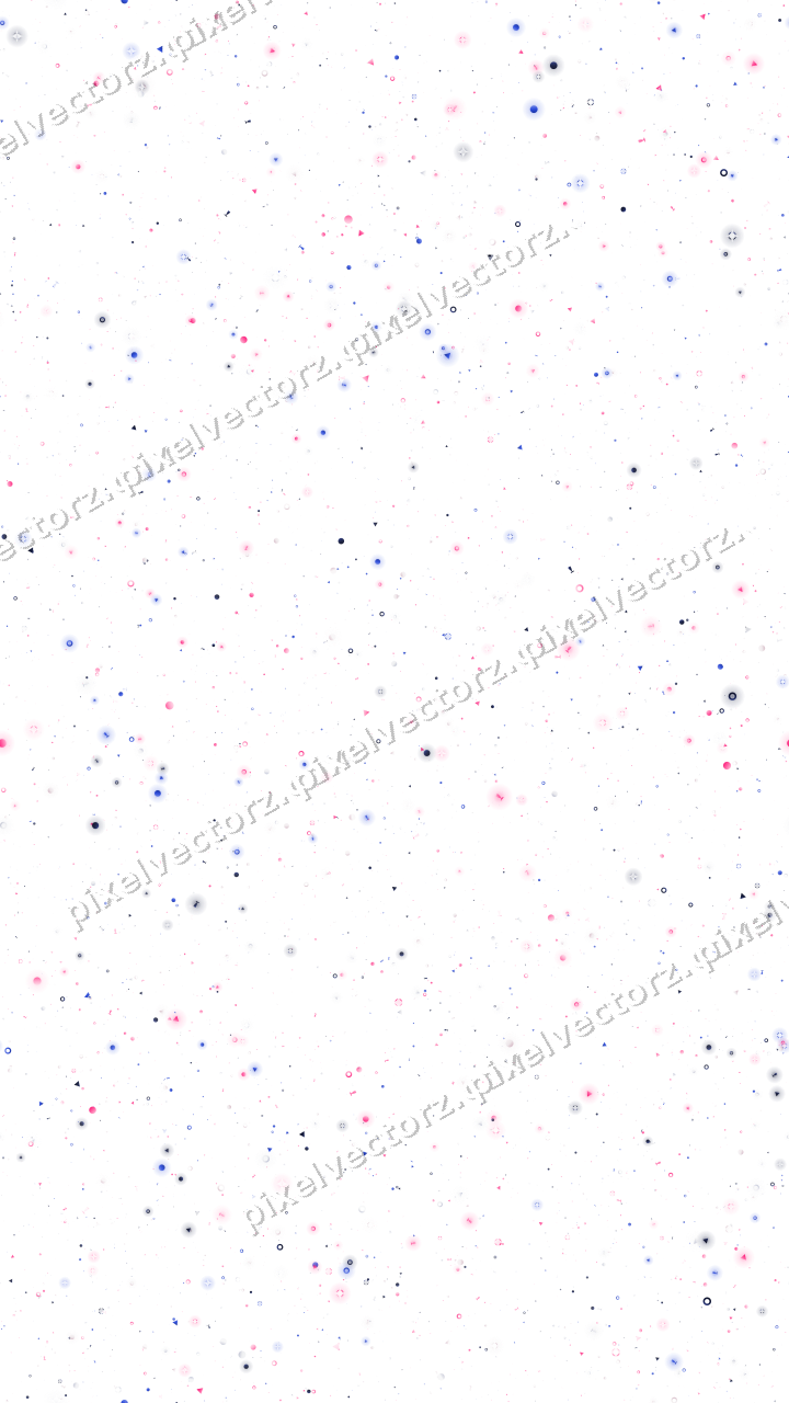 Nahtlose Glitzerstreuung in Rosa und Blau auf transparentem Grund