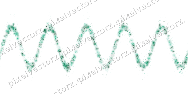 Nahtlose Glitzerwelle aus Sektgläsern auf transparentem Grund