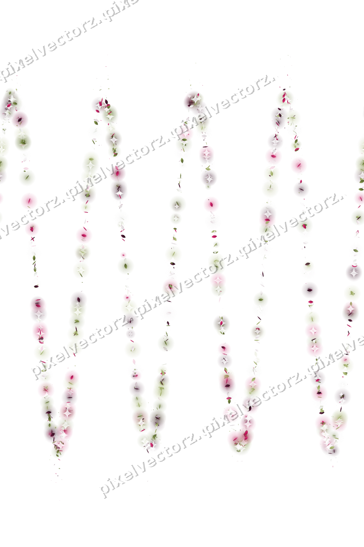 Nahtlose Glitzerwelle in Limette und Rosa auf transparentem Grund