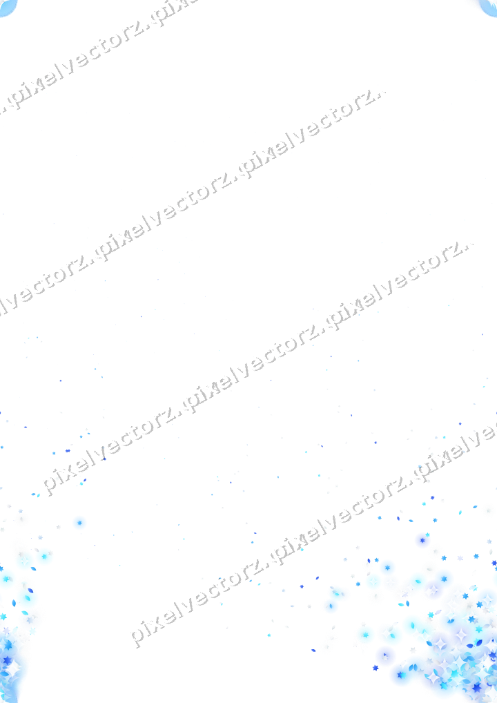 Nahtloser Glitzerfächer in Türkis und Blau auf transparentem Grund