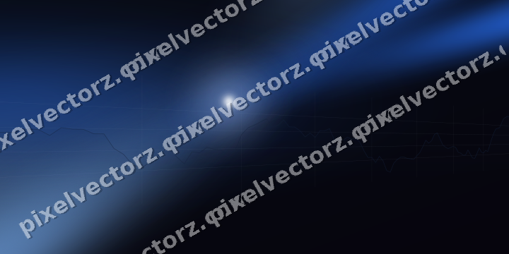 Leuchtender Neon Diagramm Hintergrund in Blau