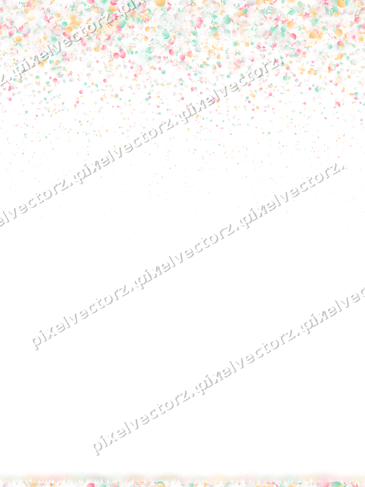 Nahtloser Glitzerregen in Blassrosa auf transparentem Grund
