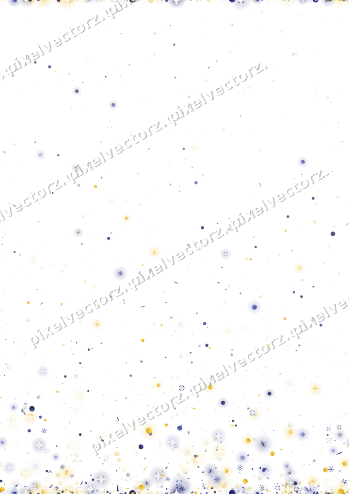Nahtloser Glitzeraufstieg in Dunkelblau auf transparentem Grund