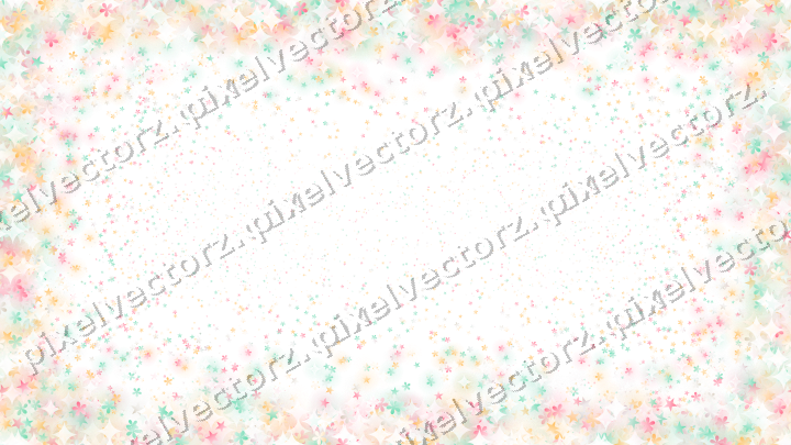 Nahtlose Glitzervignette in Blassrosa auf transparentem Grund