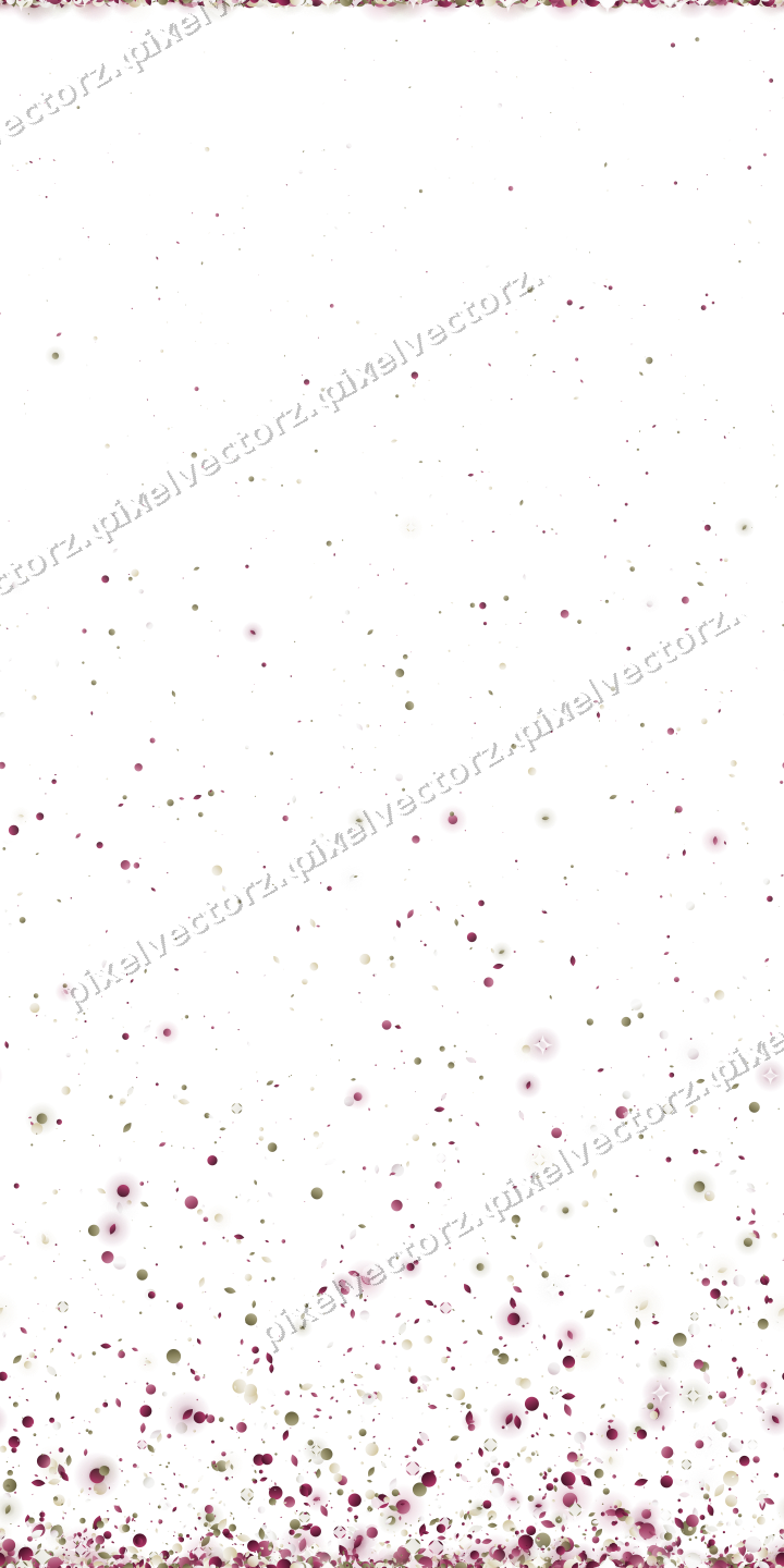 Nahtloser Glitzeraufstieg in Dunkelrosa auf transparentem Grund