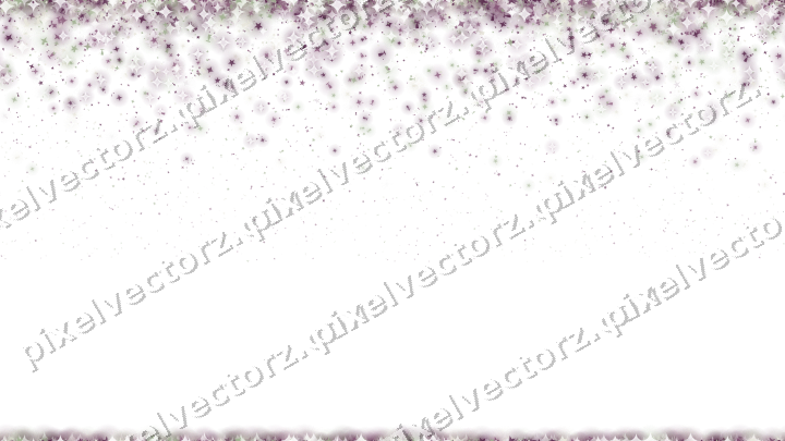 Nahtloser Glitzerregen aus Sternen und Funken auf transparentem Grund