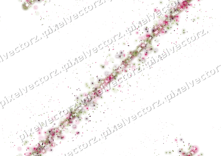 Nahtloses Glitzerband in Limette und Rosa auf transparentem Grund