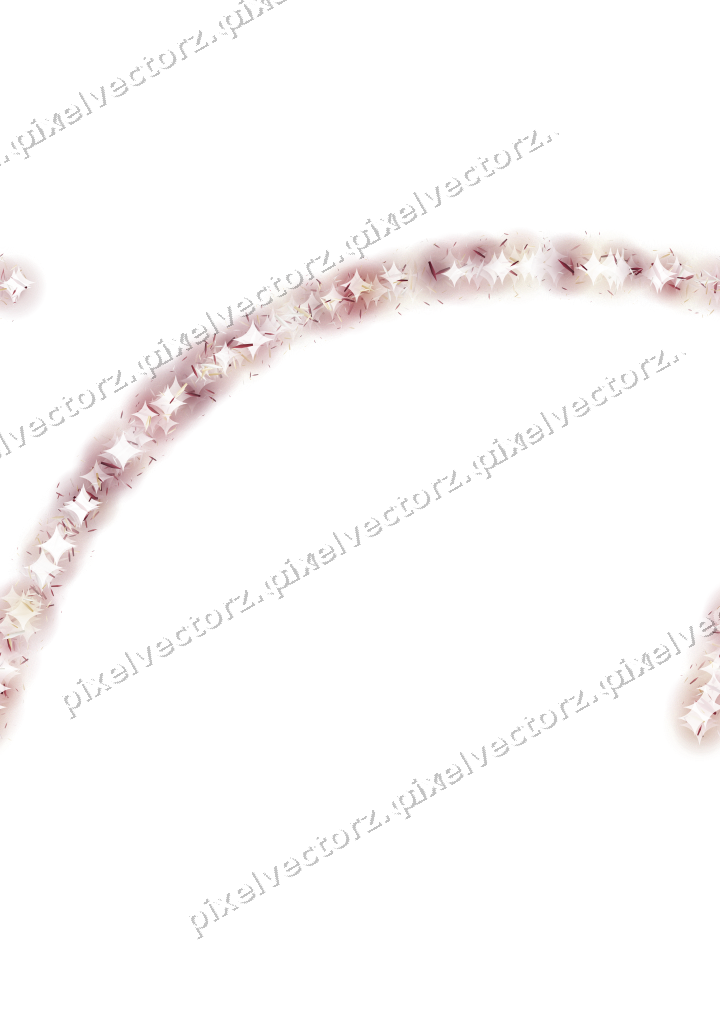 Nahtloser Glitzerbogen aus Splittern auf transparentem Grund