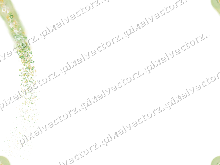 Nahtloser Sternenschweif in Limette und Gelb auf transparentem Grund