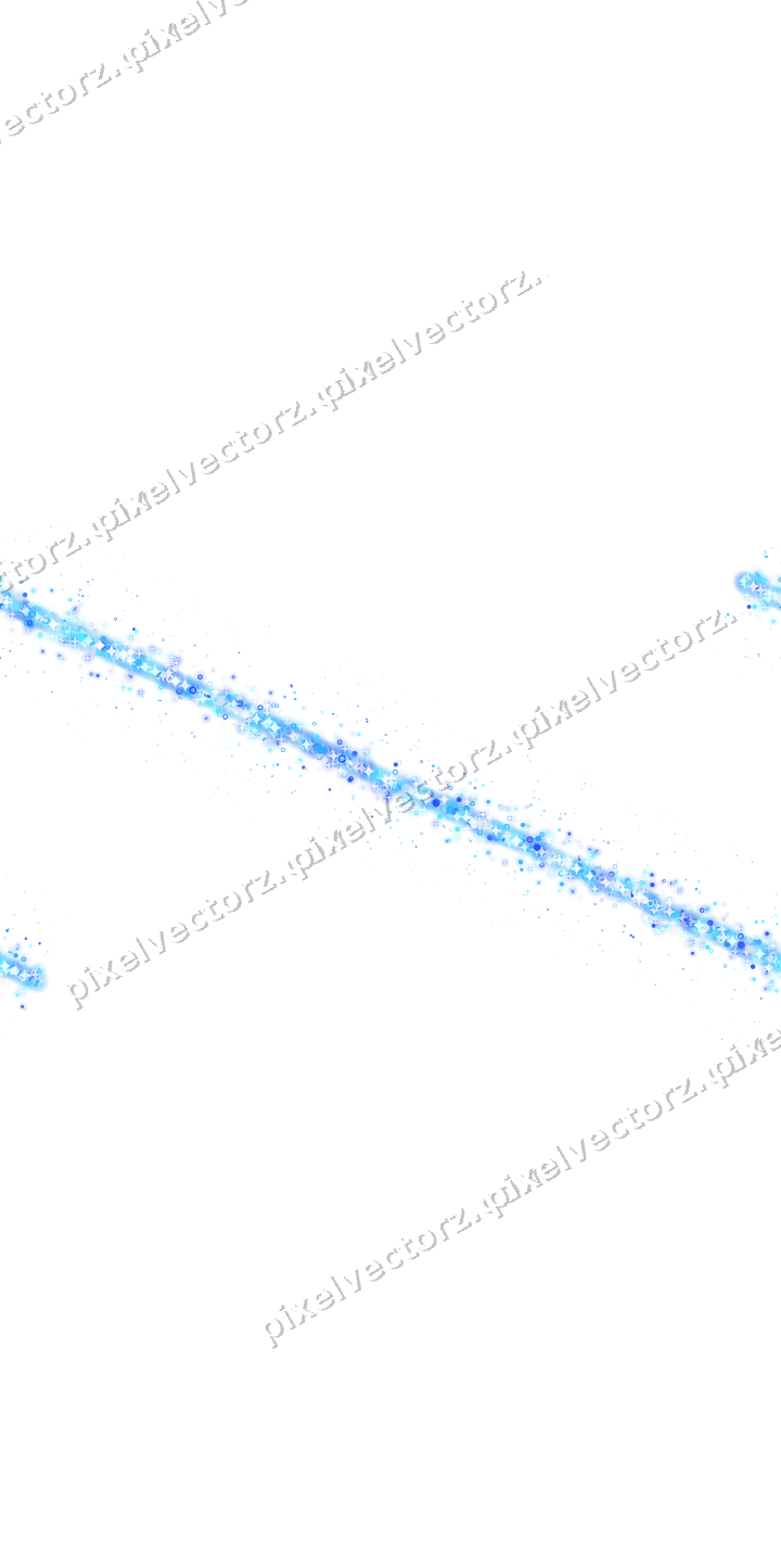 Nahtloses Glitzerband in Türkis und Blau auf transparentem Grund