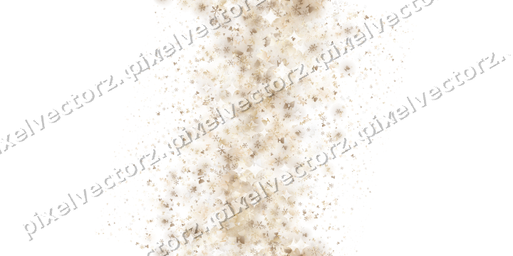 Nahtloses Glitzerband in Bernstein auf transparentem Grund