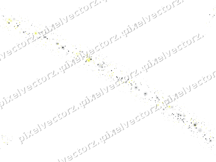 Nahtloser Glitzerbogen aus Sternen und Herzen auf transparentem Grund