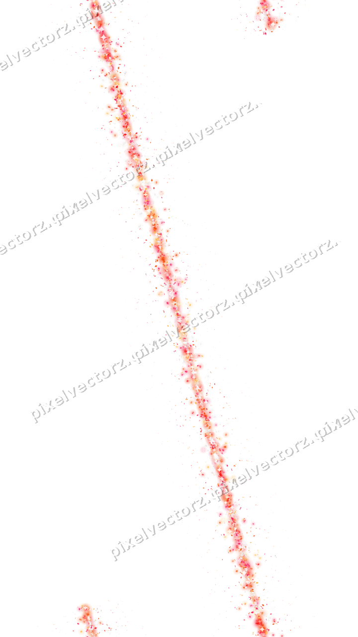 Nahtloses Glitzerband in Rot und Orange auf transparentem Grund