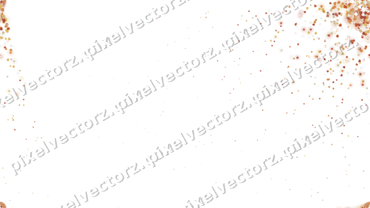 Nahtloser Glitzerfächer aus Sternen und Herzen auf transparentem Grund