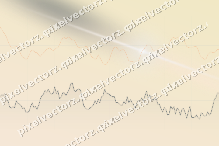 Zarter Pastell Diagramm Hintergrund in Blau und Orange