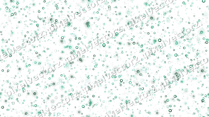Nahtlose Glitzerstreuung aus Ringen auf transparentem Grund