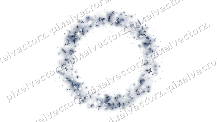 Nahtloser Glitzerkranz aus Sektgläsern auf transparentem Grund