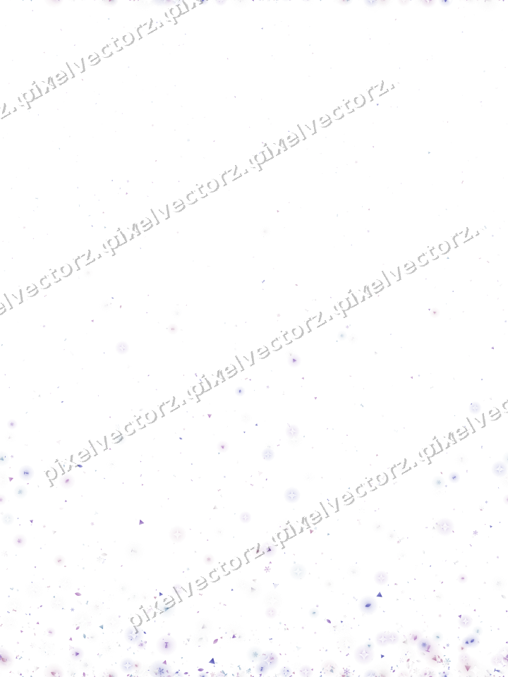 Nahtloser Glitzeraufstieg in Violett und Blau auf transparentem Grund