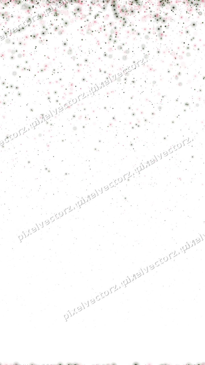 Nahtloser Glitzerregen aus Funken in Rosa auf transparentem Grund