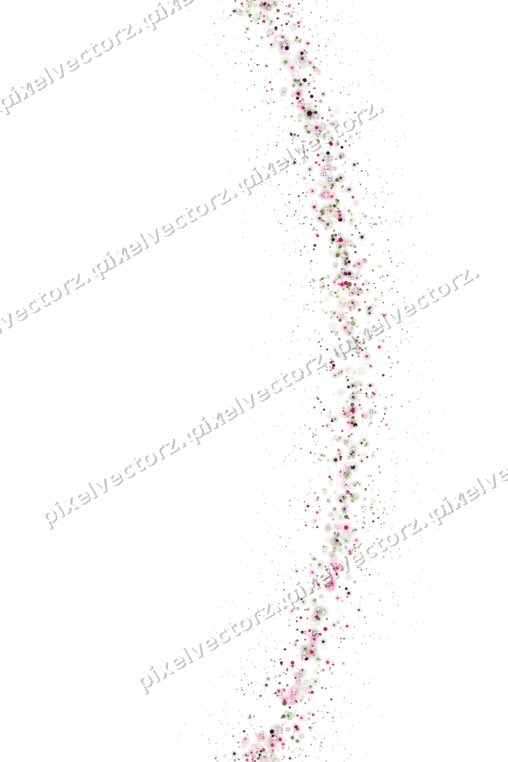 Nahtloser Glitzerbogen aus Sternen und Funken auf transparentem Grund