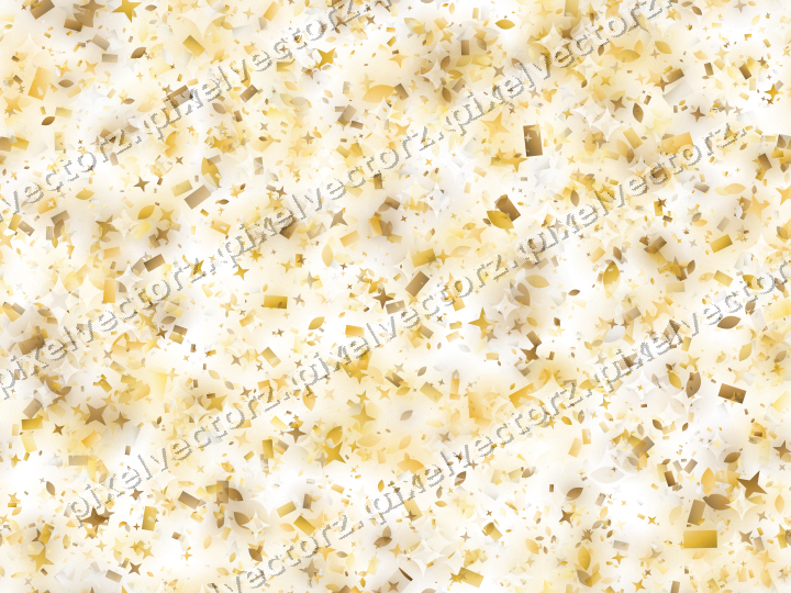 Nahtlose Glitzerstreuung auf transparentem Grund